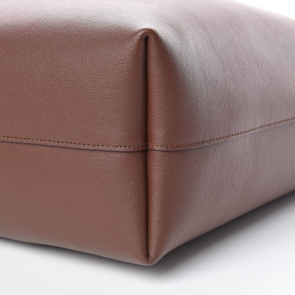 Saint Laurent Calfskin Large Shopping Tote Old Brandy 12 of 12