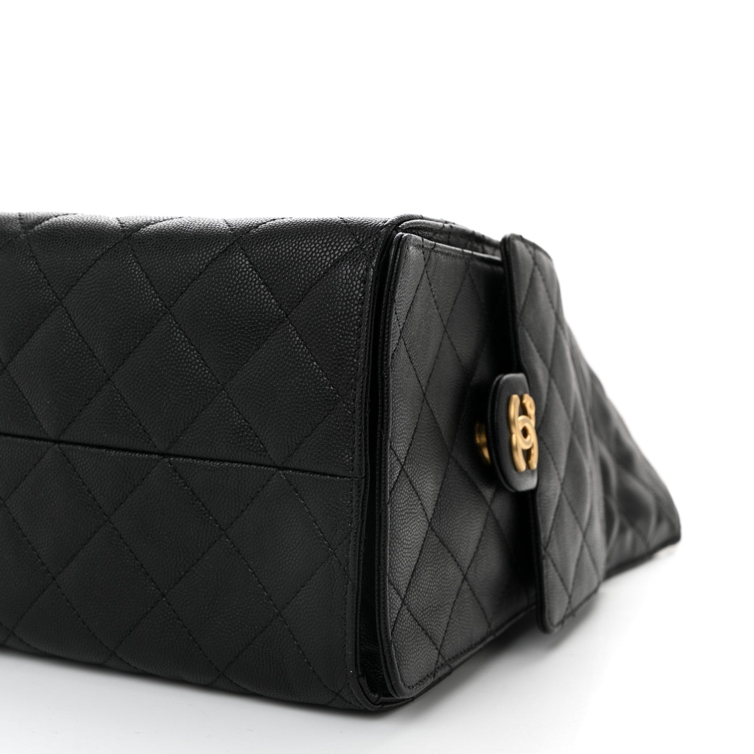 Chanel Caviar Quilted Medium Chanel 25 Handbag Black 10 of 11