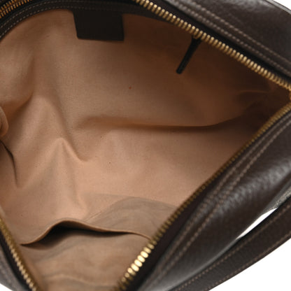 Gucci GG Supreme Monogram Web Small Ophidia Shoulder Bag Brown 5 of 10