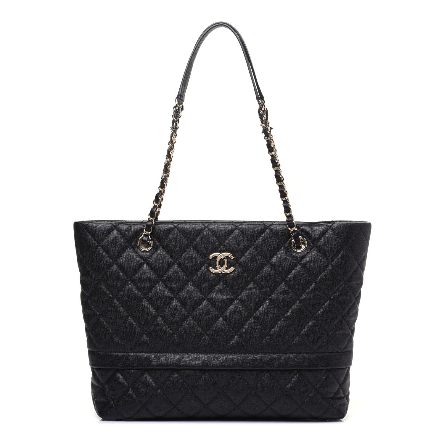 Chanel Caviar Quilted Rolled Up Tote Black 1 of 14