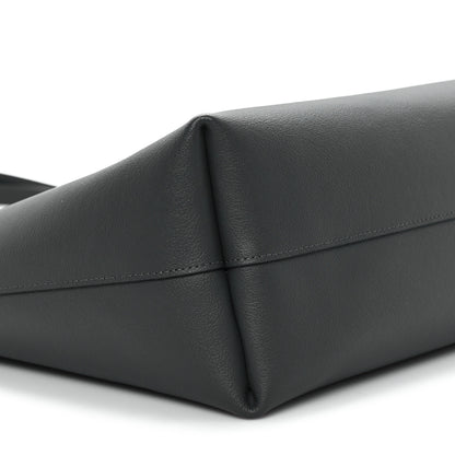 Saint Laurent Calfskin Large Shopping Tote Storm 11 of 12