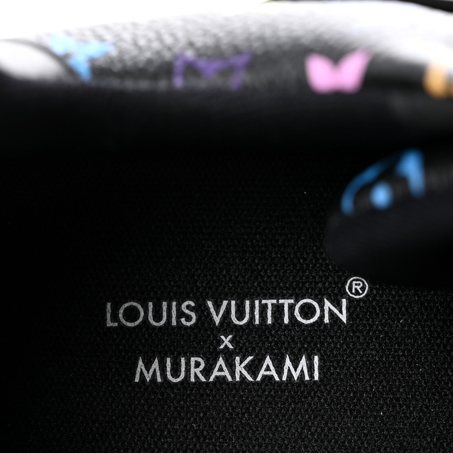 Louis Vuitton LV X TM Calfskin Monogram Multicolor Womens LV Trainer Sneakers 37.5 Black 8 of 10