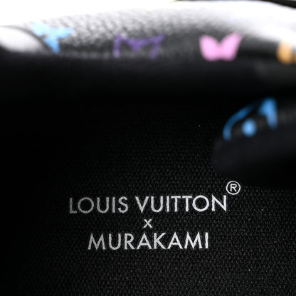 Louis Vuitton LV X TM Calfskin Monogram Multicolor Womens LV Trainer Sneakers 37.5 Black 8 of 10