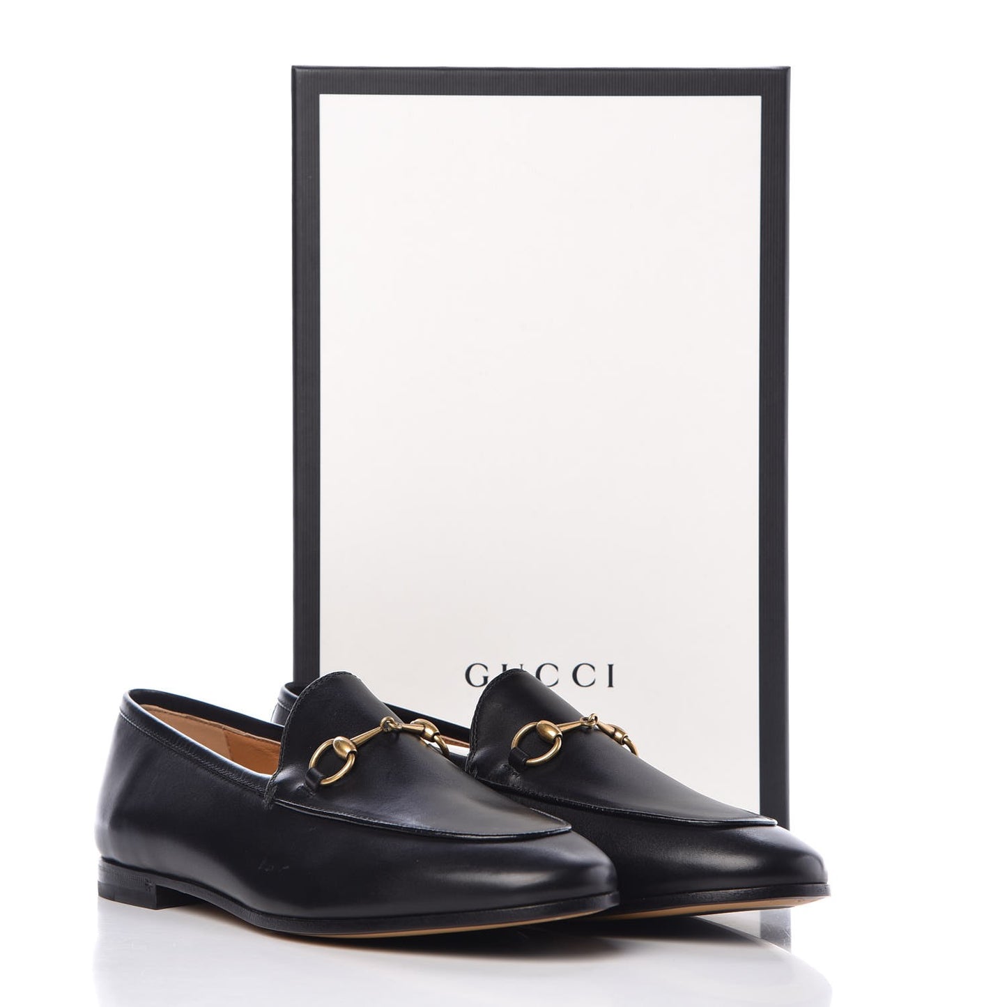 Calfskin Womens Jordaan Loafers 38.5 Black