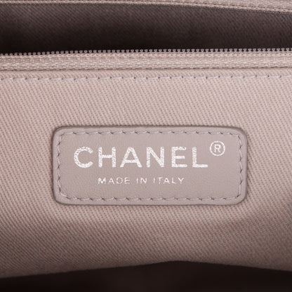 Chanel Caviar Quilted Jumbo Easy Flap Blue 7 of 8