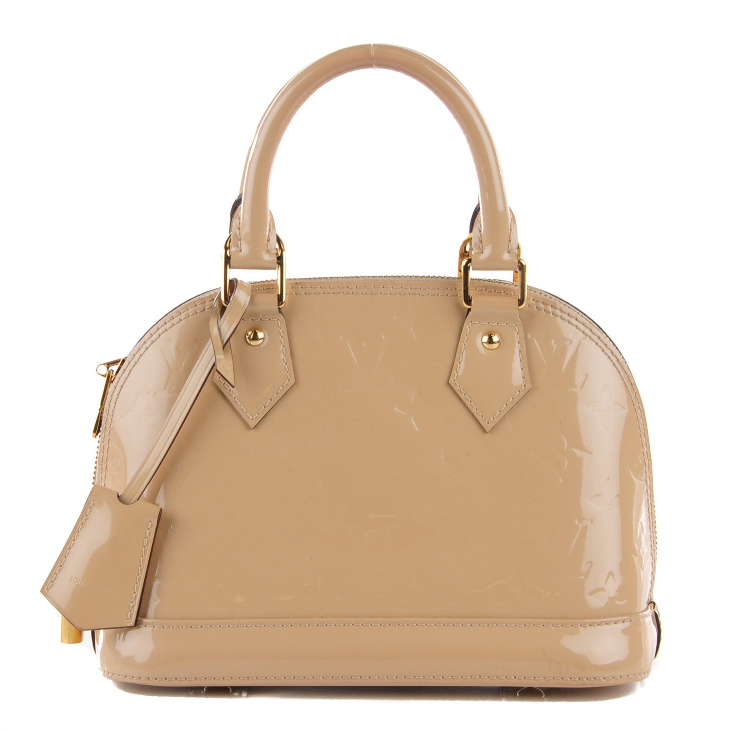 Louis Vuitton Vernis Alma BB Dune 1 of 7