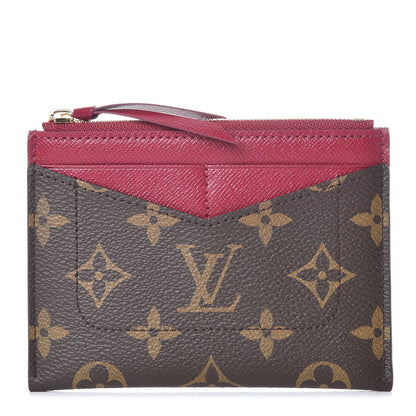 Louis Vuitton Monogram Zipped Card Holder Fuchsia 1 of 7