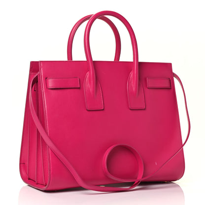 Saint Laurent Calfskin Small Sac De Jour Bubblegum 2 of 7
