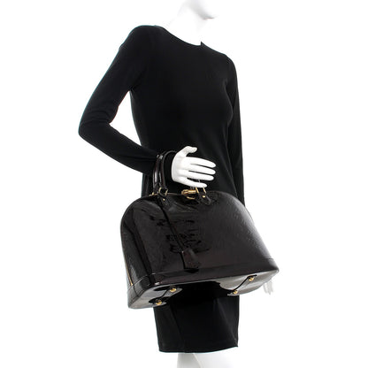 Louis Vuitton Vernis Alma GM Amarante 2 of 10