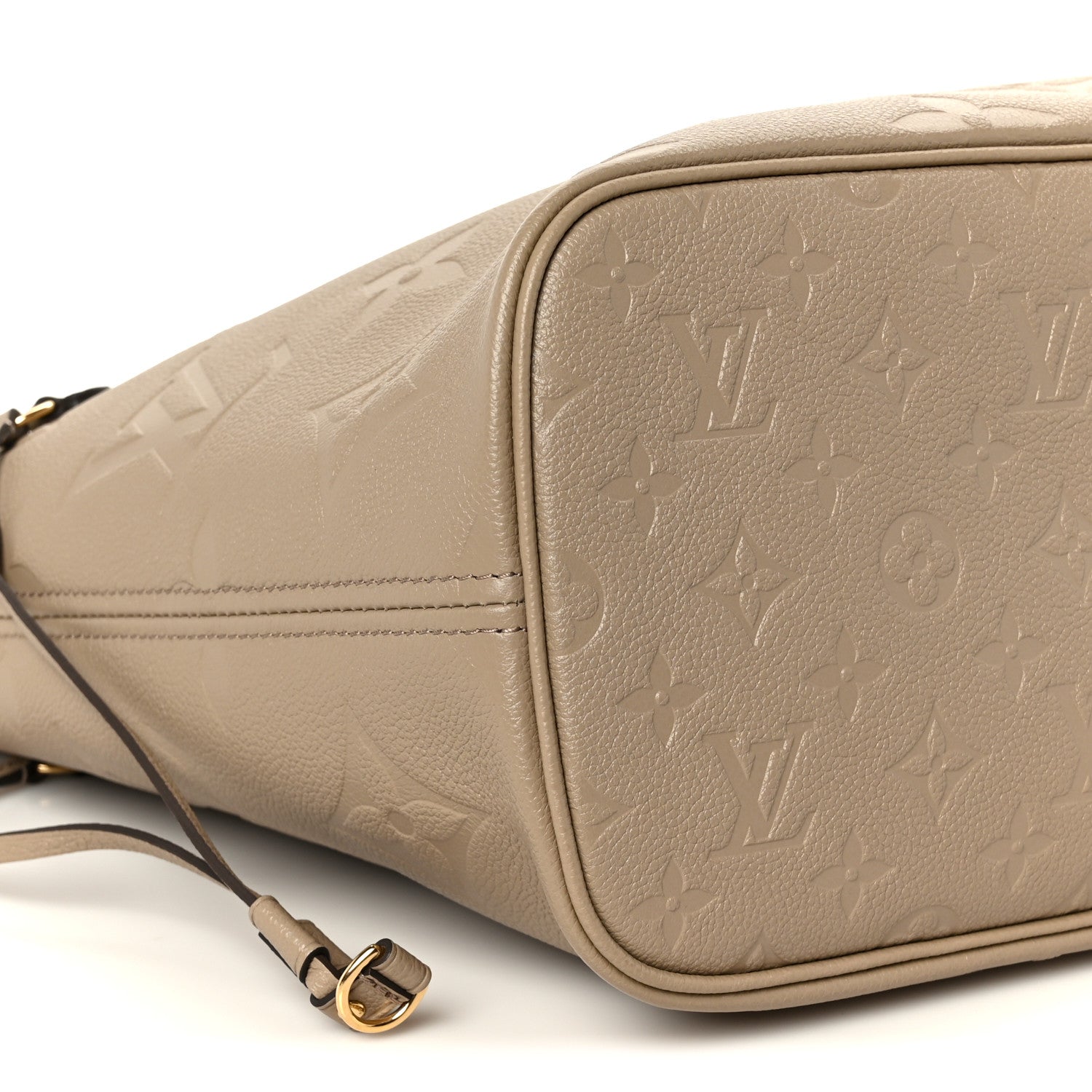 Louis Vuitton Empreinte Monogram Giant Neverfull MM Tourterelle 8 of 9