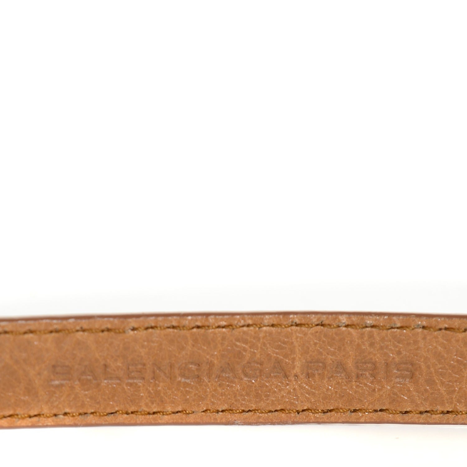 Balenciaga Agneau Giant Gold Triple Tour M Bracelet Cumin 3 of 6