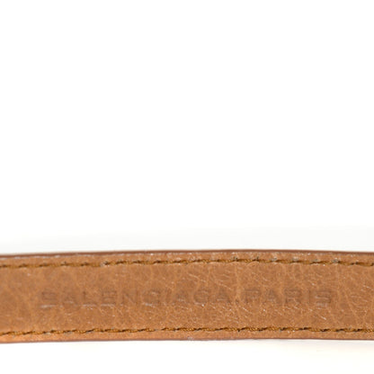 Balenciaga Agneau Giant Gold Triple Tour M Bracelet Cumin 3 of 6