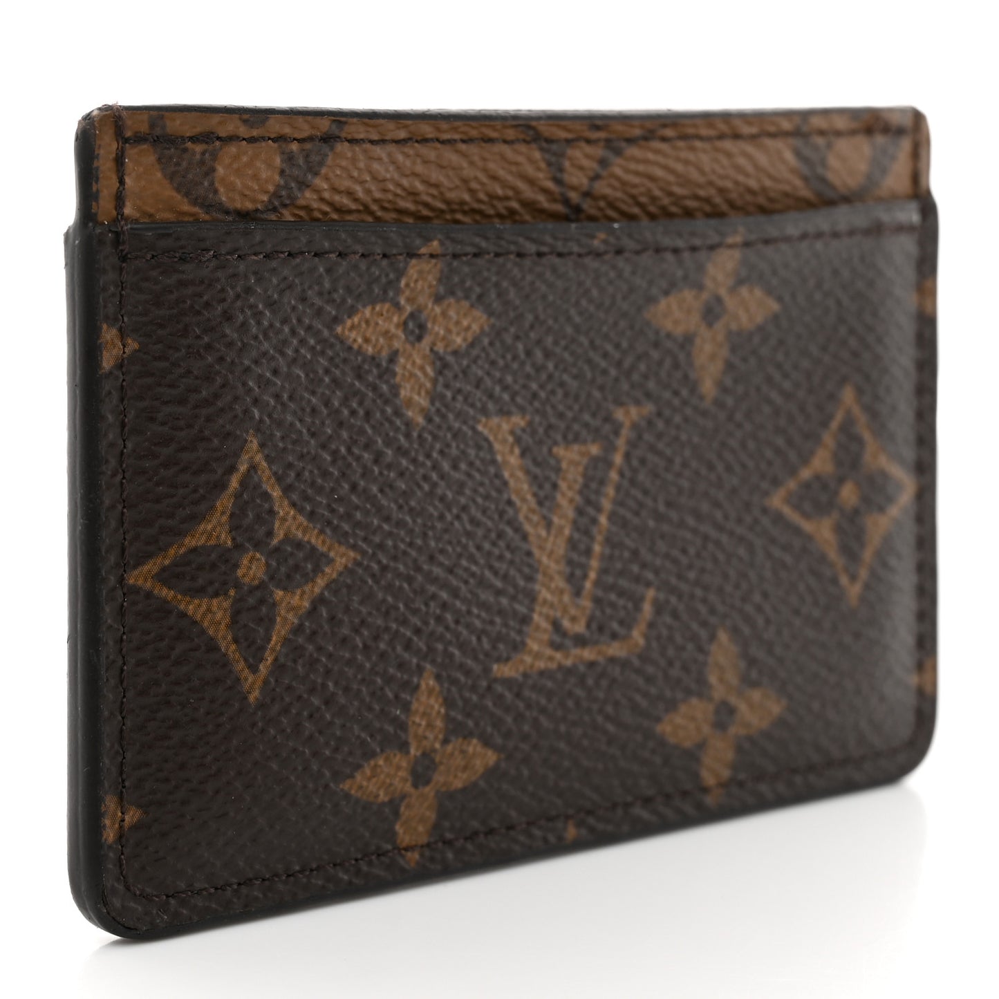 Reverse Monogram Card Holder