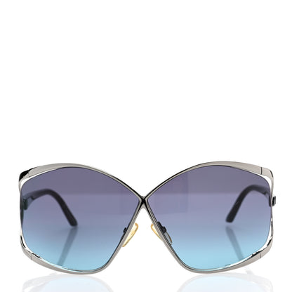 Christian Dior Metal Very Dior Sunglasses Black Blue 2 of 6