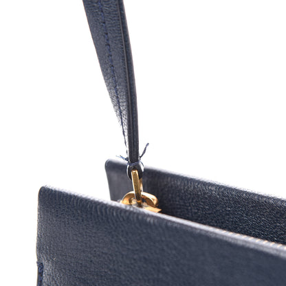 Givenchy Textured Calfskin Suede Cross 3 Crossbody Bag Navy 10 of 11