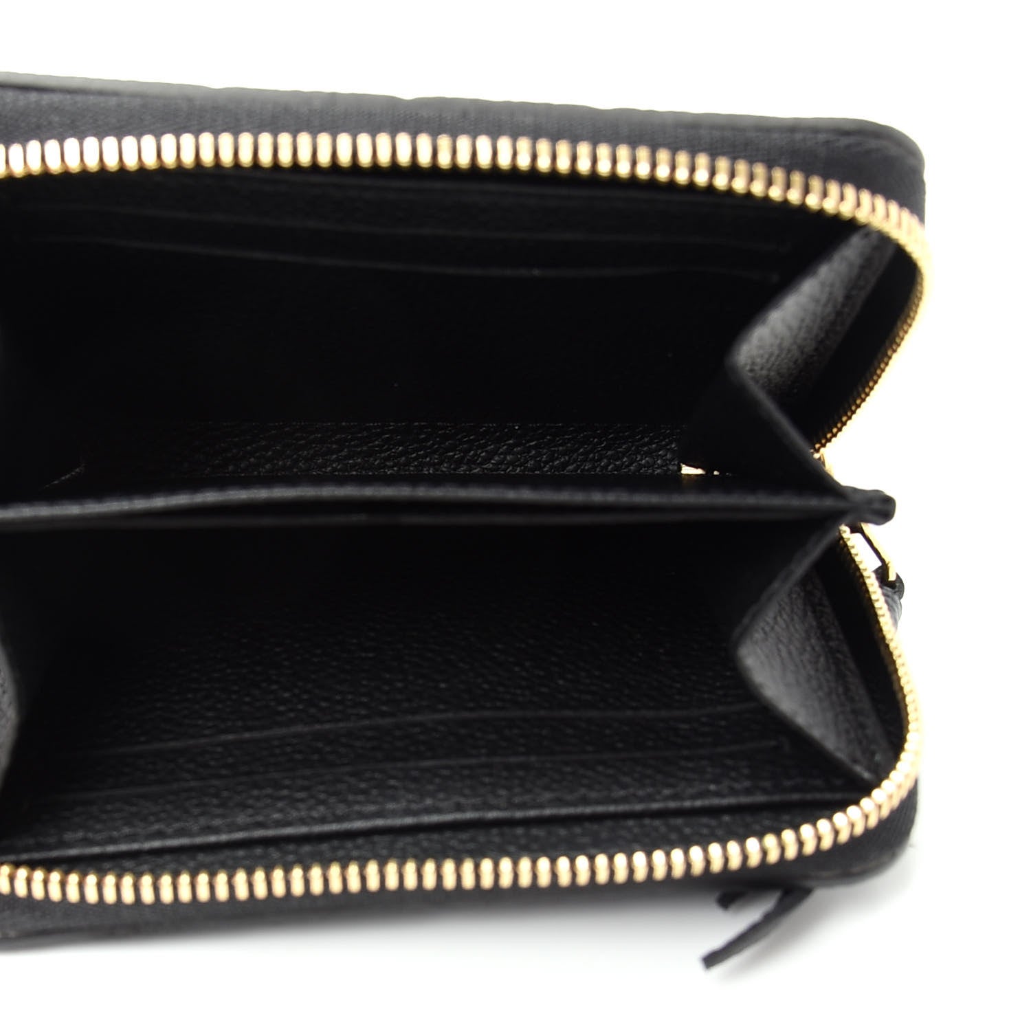 Louis Vuitton Empreinte Zippy Coin Purse Black 5 of 8
