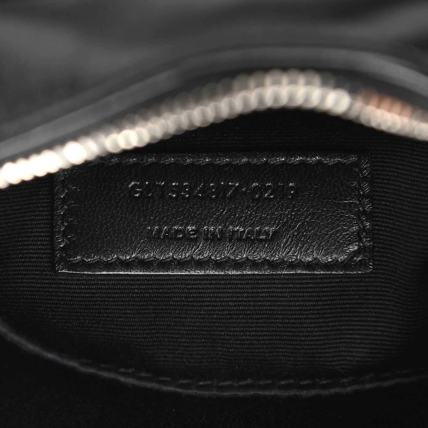 Calfskin Matelasse Monogram Lou Belt Bag Black