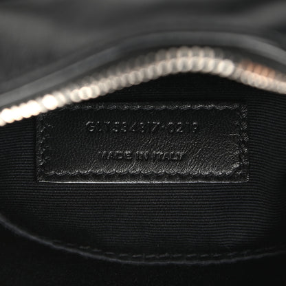 Saint Laurent Calfskin Matelasse Monogram Lou Belt Bag Black 7 of 9