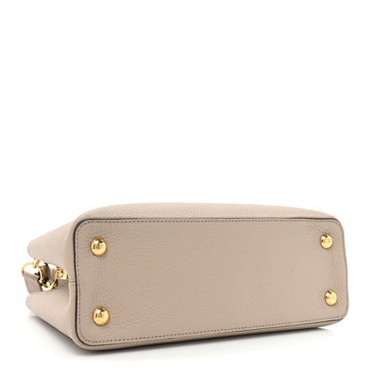 Louis Vuitton Taurillon Capucines PM Galet 4 of 17