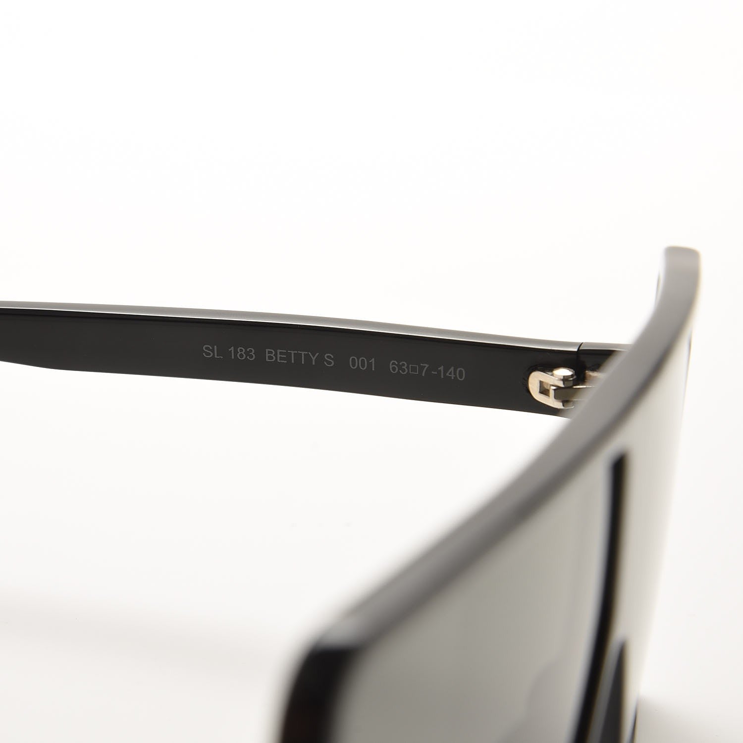 Saint Laurent Acetate Betty Sunglasses SL183 Black 5 of 8