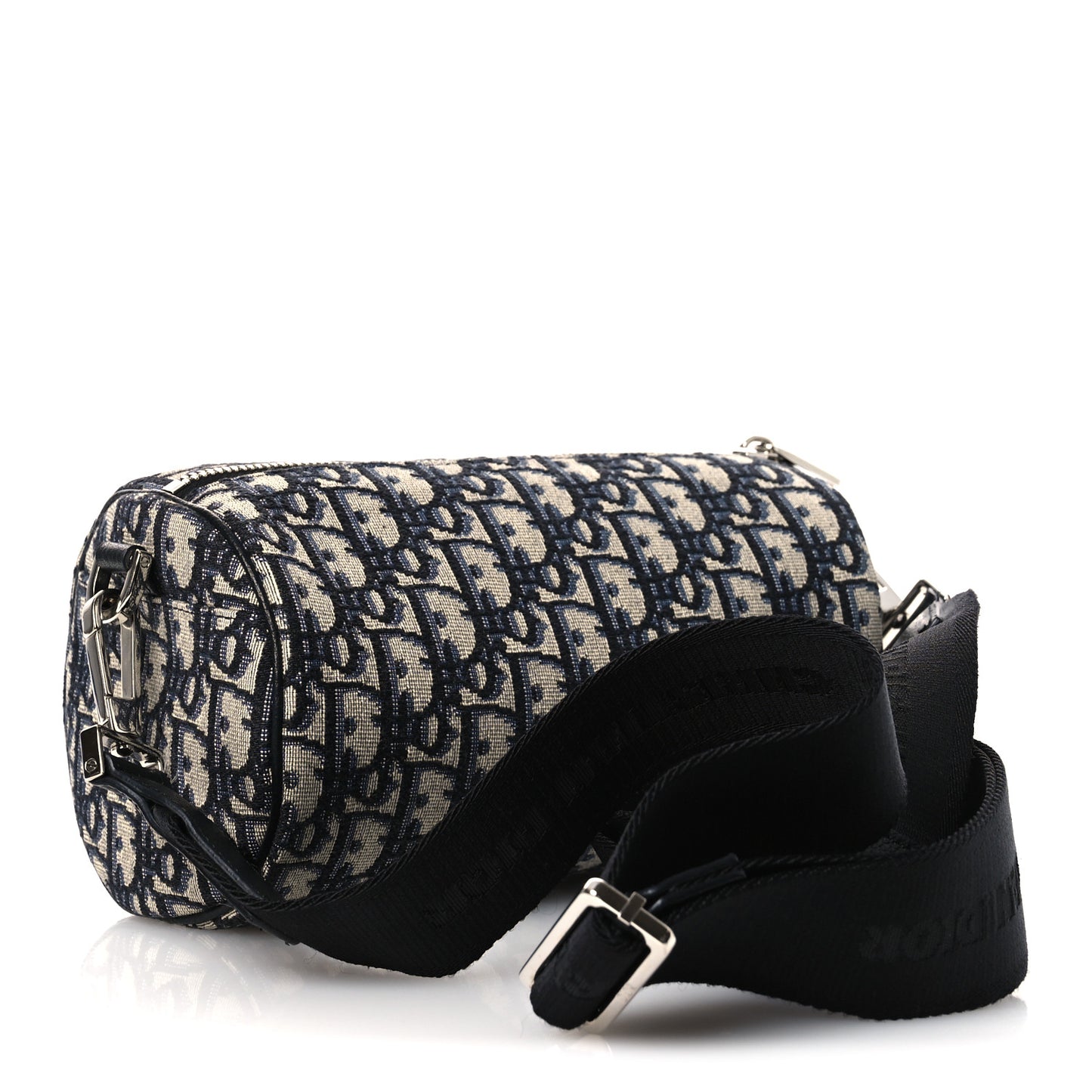 Oblique Roller Messenger Bag Blue