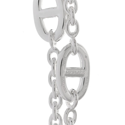 Hermes Sterling Silver Farandole Necklace 120 4 of 5