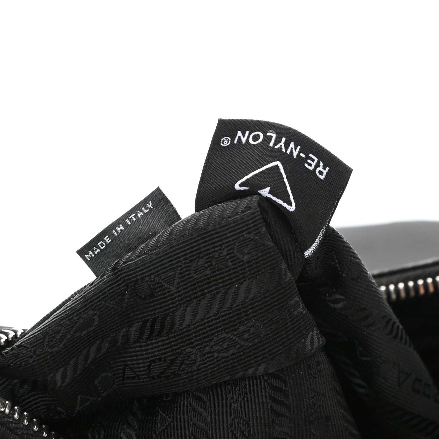 Prada Nylon Re-Edition 2005 Shoulder Bag Black 6 of 8