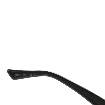 Gucci Acetate Cat Eye GG0163/S Sunglasses Black 6 of 7