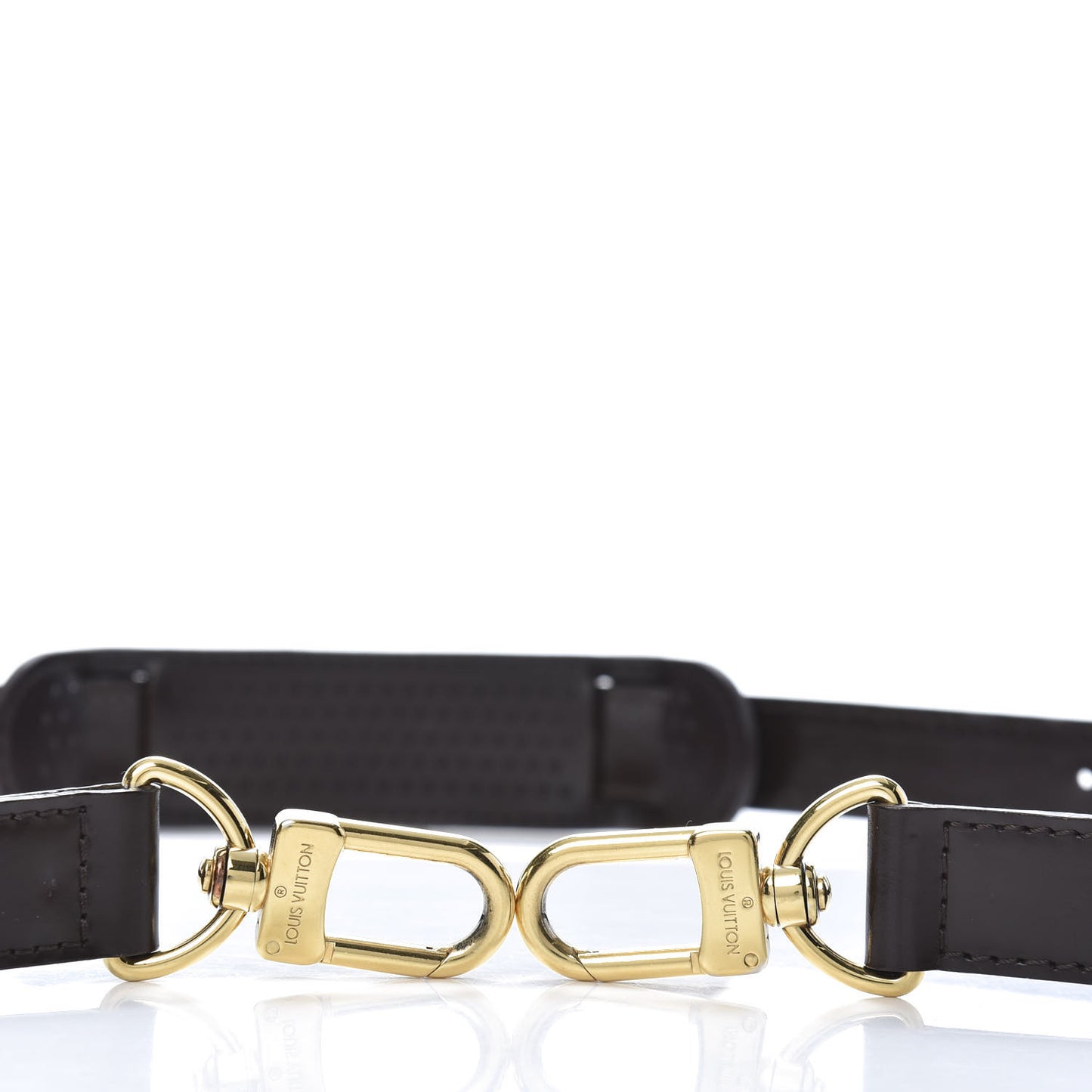 Calfskin 25mm Adjustable Shoulder Strap Brown