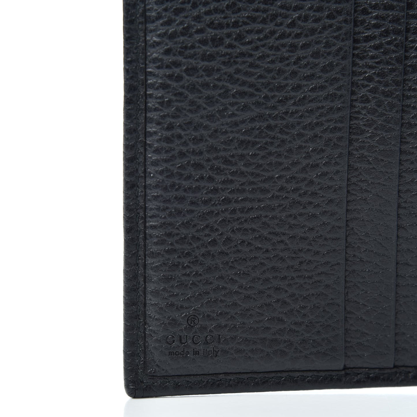 Dollar Calfskin GG Marmont French Wallet Black