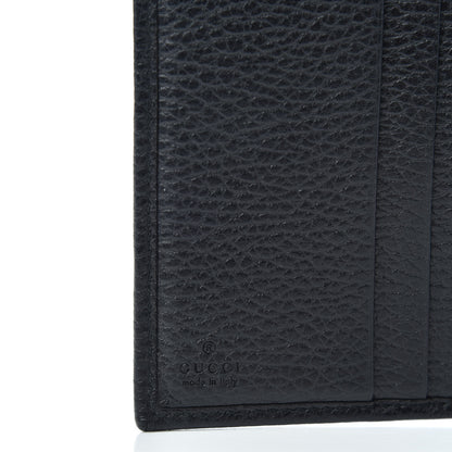 Gucci Dollar Calfskin GG Marmont French Wallet Black 6 of 6