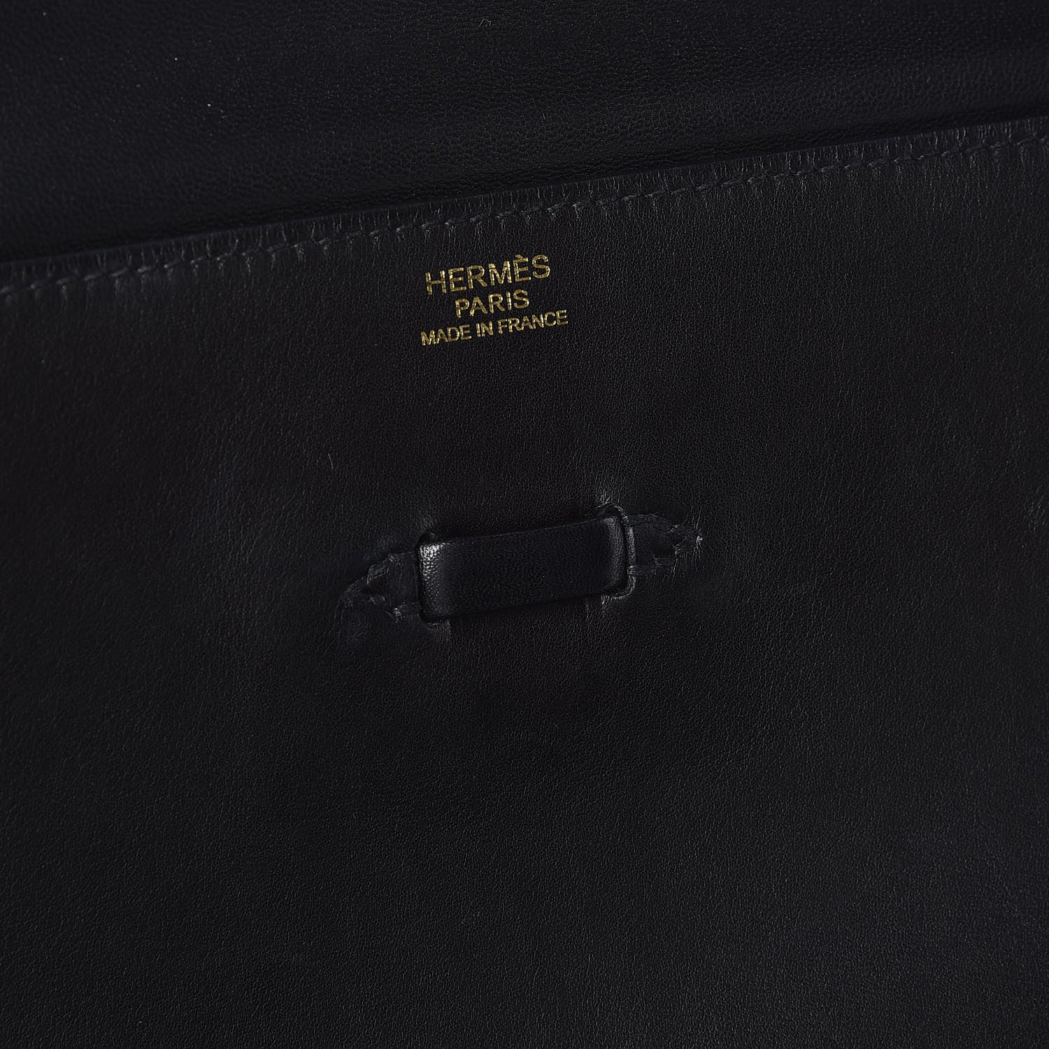 Hermes Evercalf Pliplat Clutch Black 6 of 8