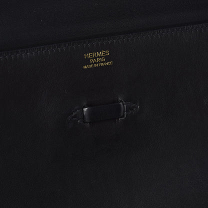 Hermes Evercalf Pliplat Clutch Black 6 of 8