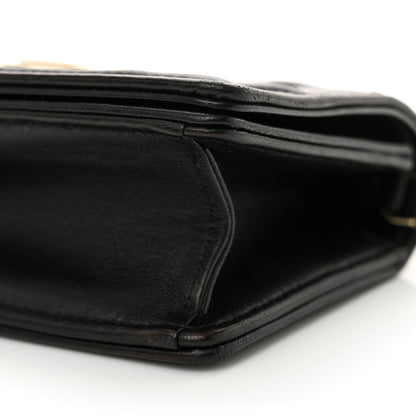 Christian Dior Lambskin Baby Diorama Flap Bag Black 10 of 11