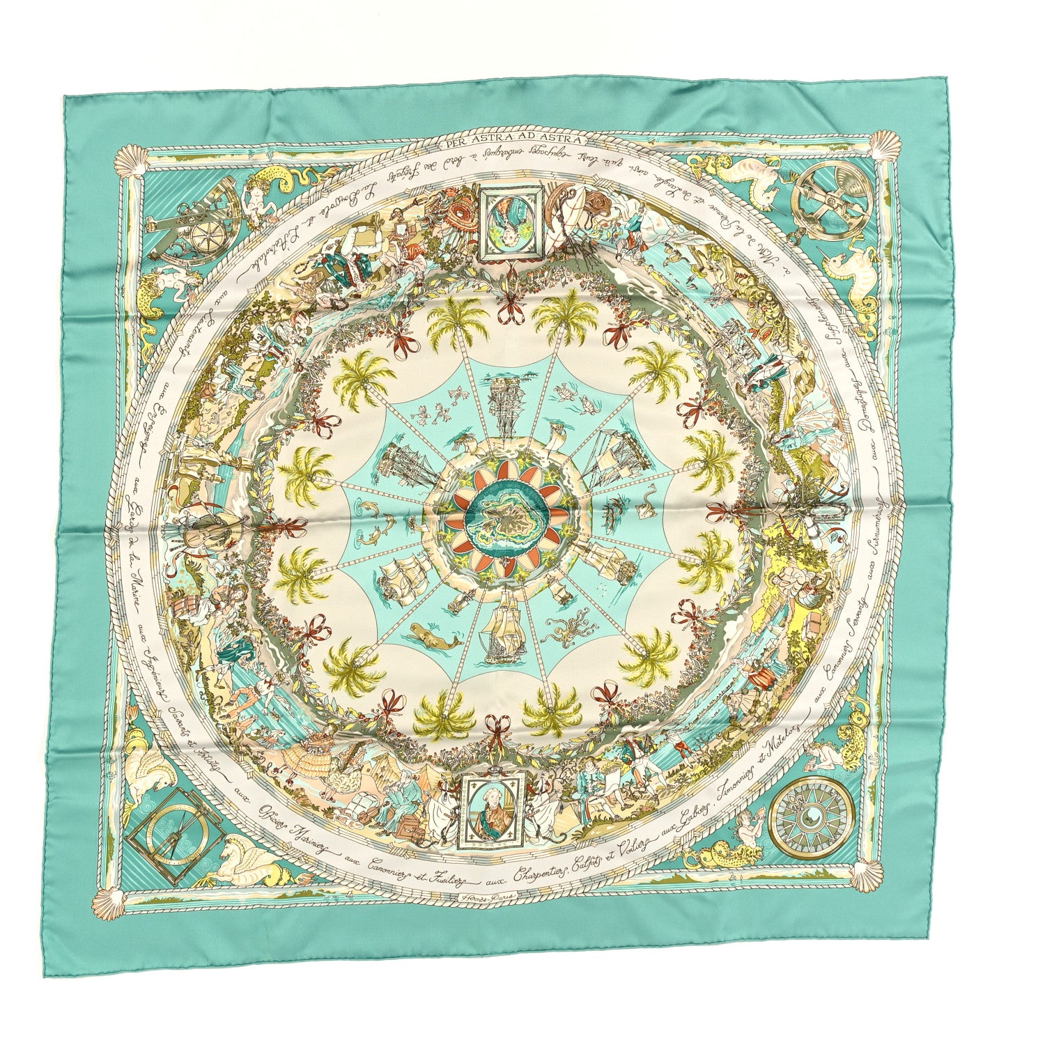 Hermes Silk Per Astra Ad Astra Scarf 90 1 of 5