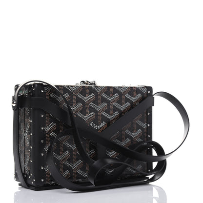 Goyard Goyardine Minaudiere Trunk Bag Black 3 of 11