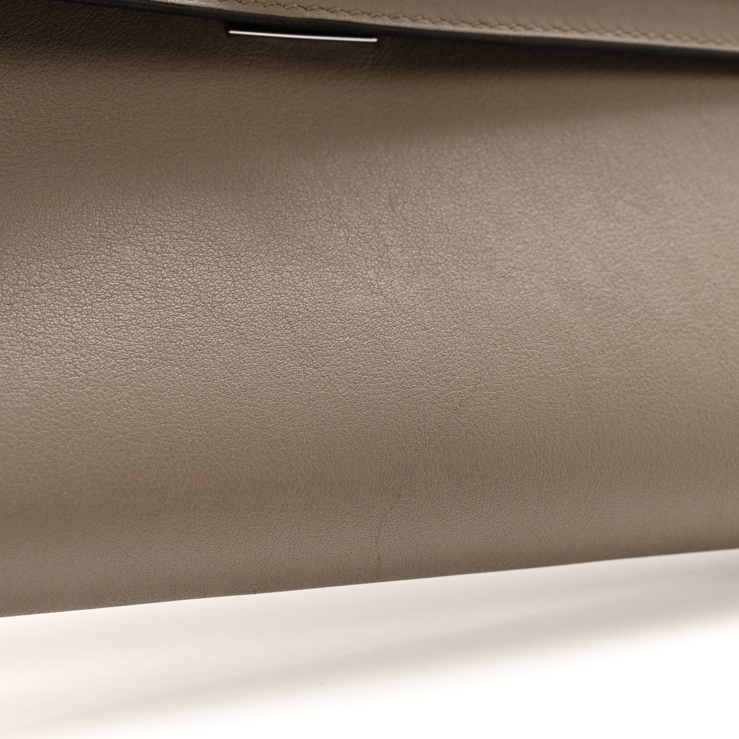 Hermes Swift Kelly Cut Clutch Pochette Gris Asphalt 9 of 10