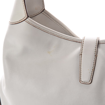 Gucci Calfskin Medium Jackie O Bouvier Hobo White 12 of 12