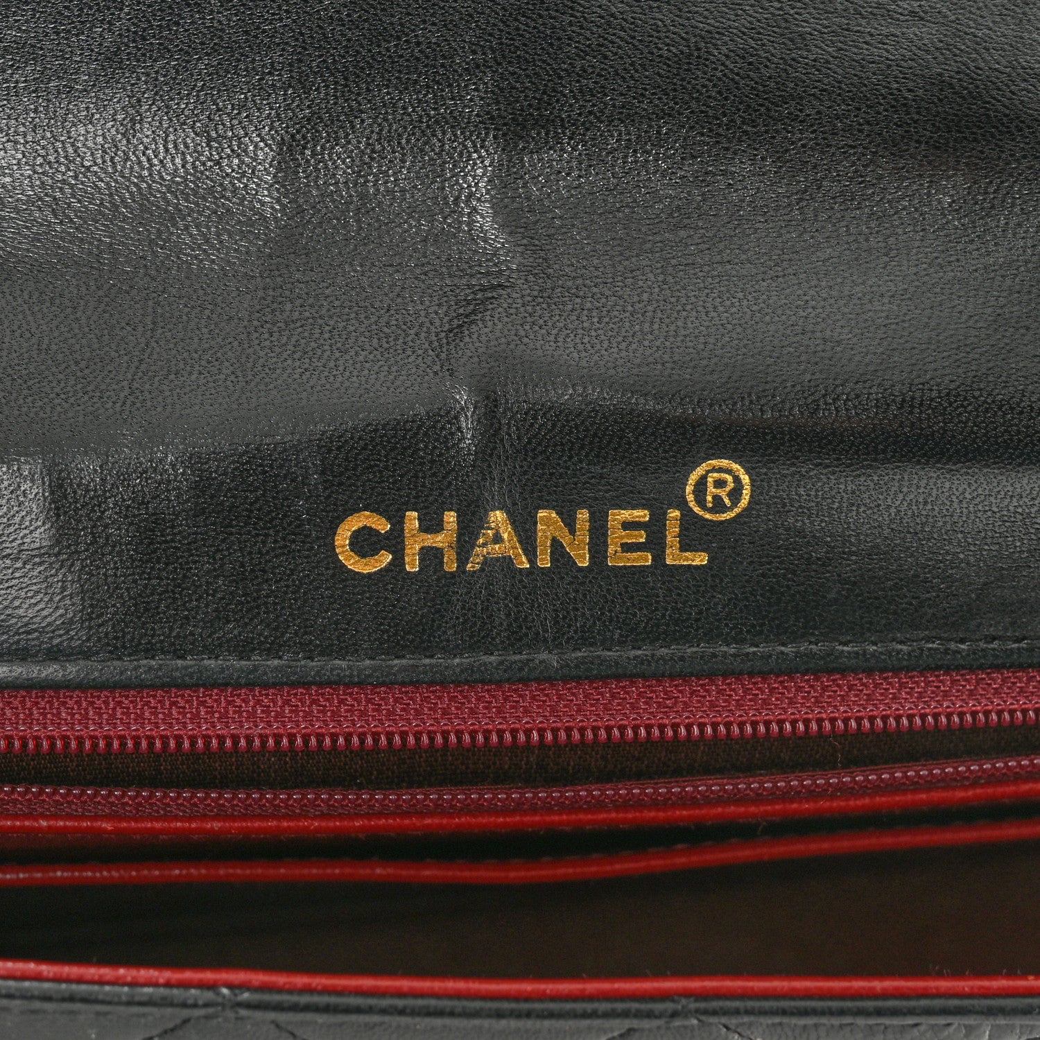Chanel Lambskin Quilted Medium Single Flap Black 6 of 11