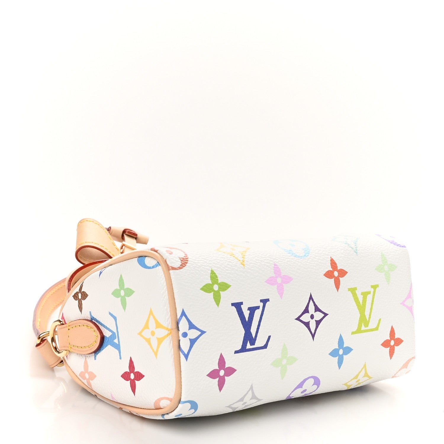 Louis Vuitton LV X TM Monogram Multicolor Nano Speedy White 4 of 10