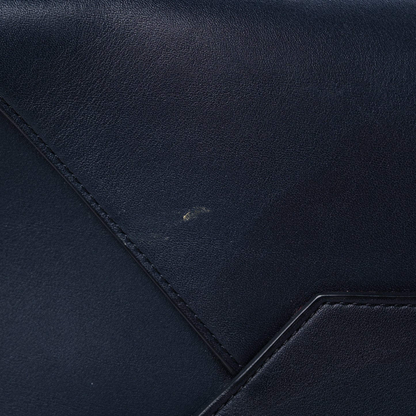 Smooth Calfskin Small Belt Cabas Phantom Navy Blue