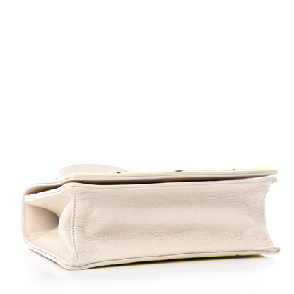 Prada Velvet Straw Cahier Shoulder Bag Naturale Talco 4 of 6