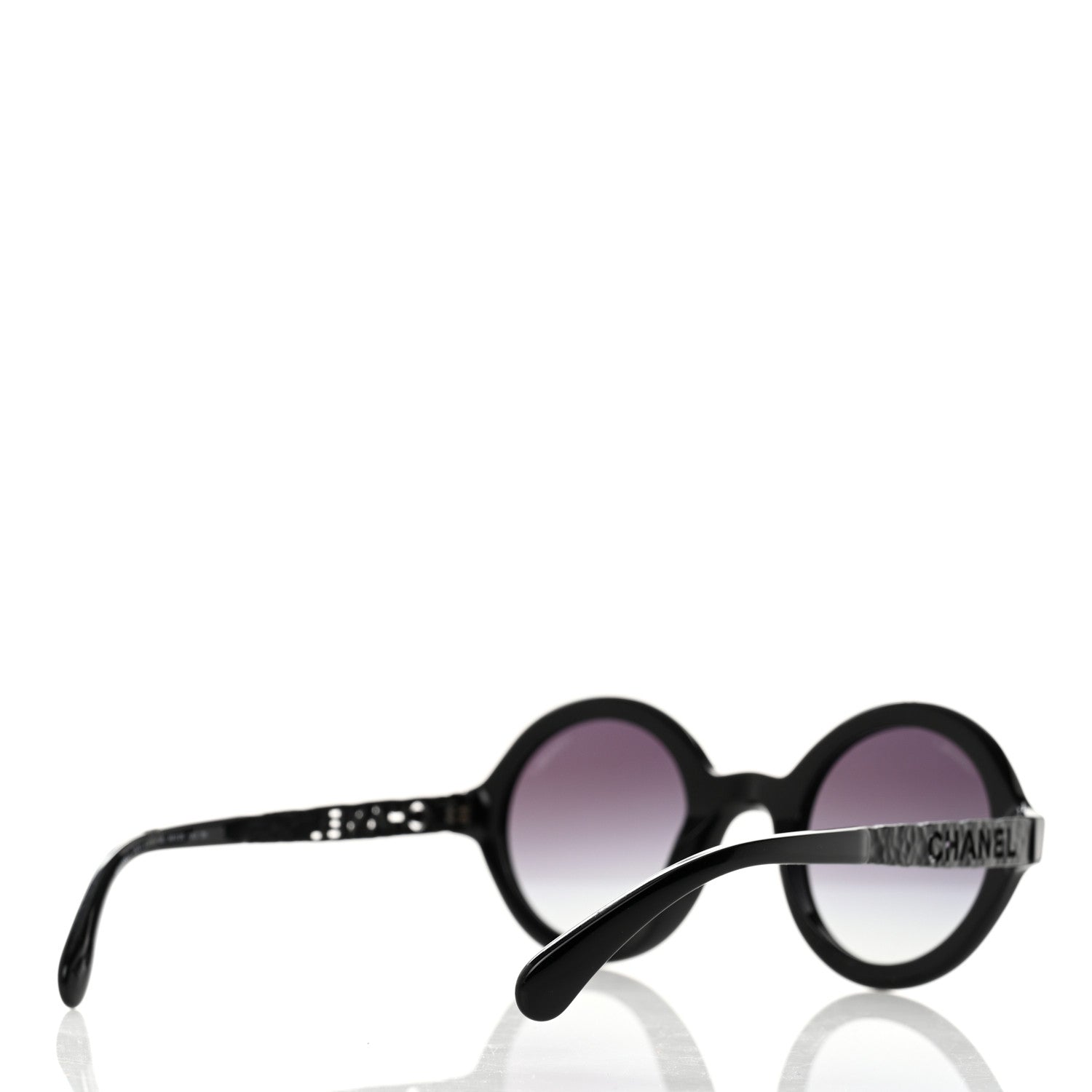 Chanel Acetate Sunglasses 5441 Black 4 of 9