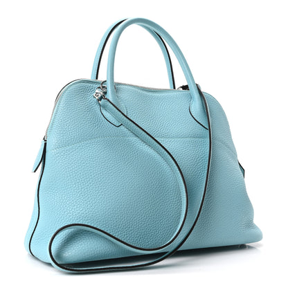 Hermes Taurillon Clemence Bolide 31 Bleu Atoll 3 of 10