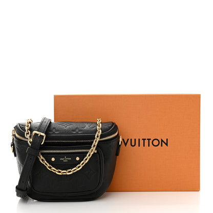 Louis Vuitton Empreinte Mini Bumbag Black 10 of 10