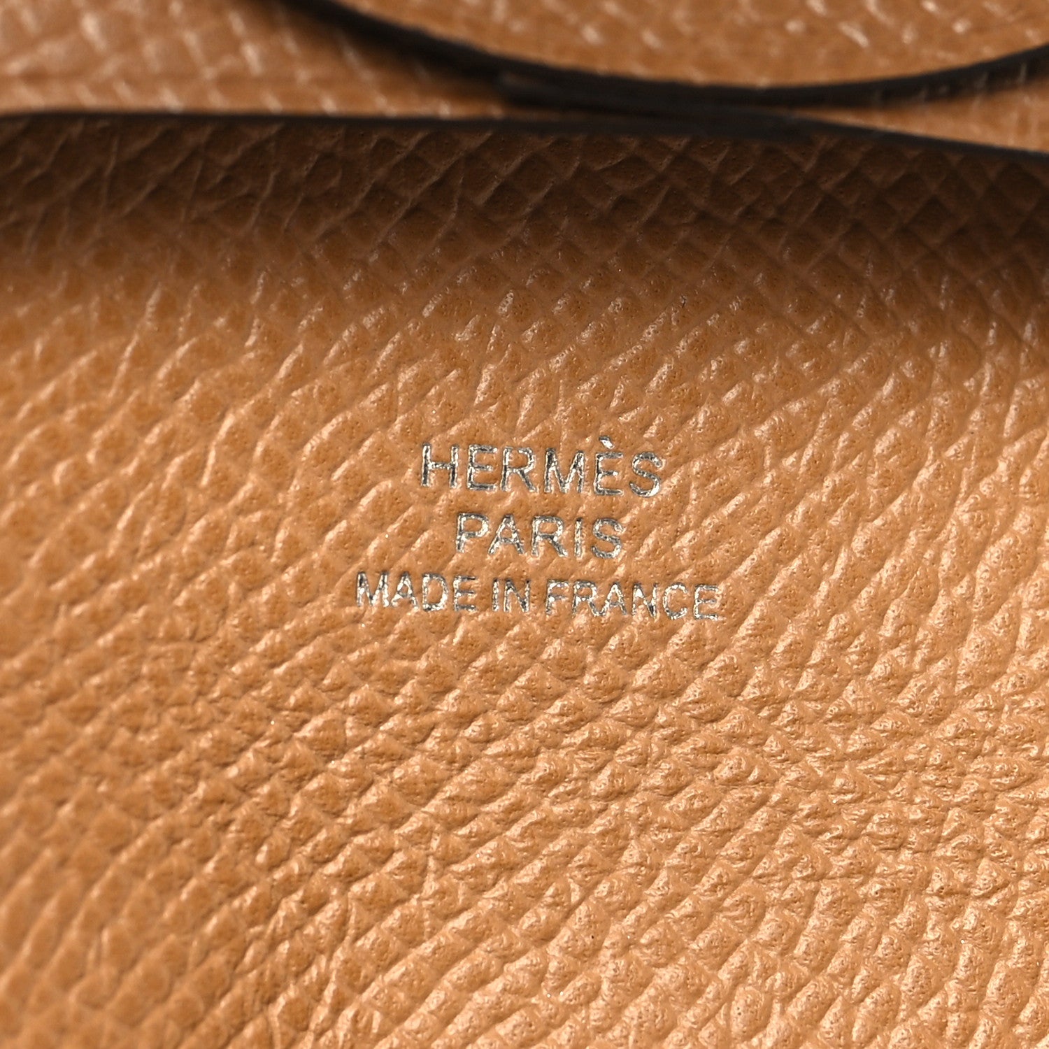 Hermes Epsom Bastia Verso Coin Purse Alezan Biscuit 6 of 7