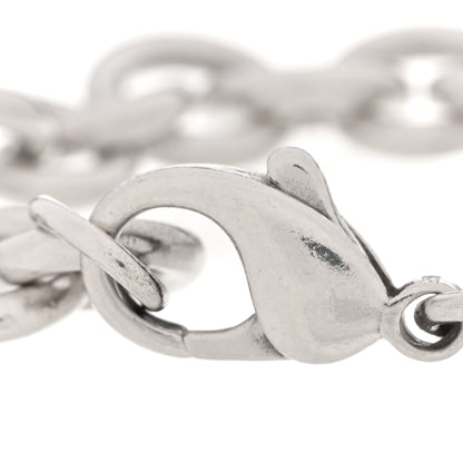 Tiffany Sterling Silver Heart N Lock Heart Tag Charm Bracelet 3 of 5