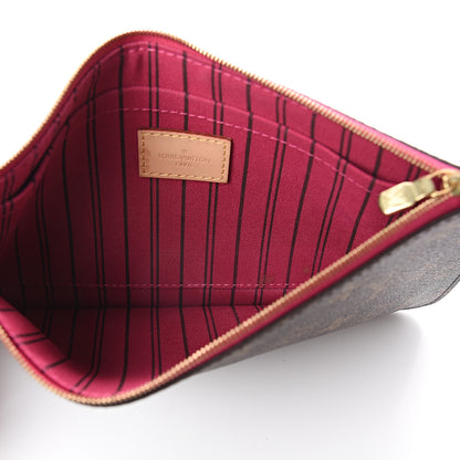 Louis Vuitton Monogram Neverfull MM GM Pochette Pivoine 4 of 5