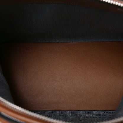 Fendi Denim Vitello Grace FF Mini By The Way Boston Bag  Blue 5 of 9