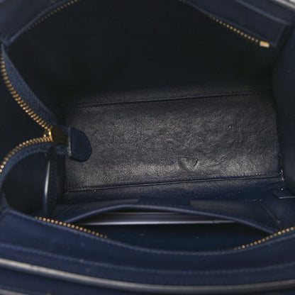 Celine Smooth Calfskin Nano Luggage Ink 5 of 8
